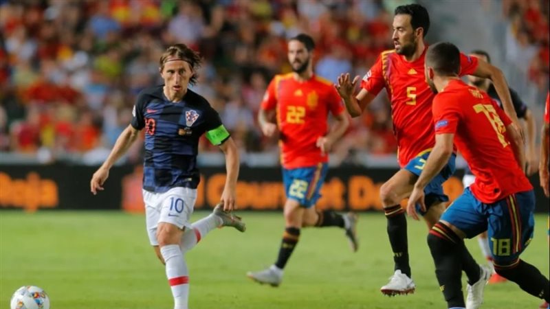 موعد مباراة إسبانيا وكرواتيا في دوري الأمم الأوروبية والقناة الناقلة