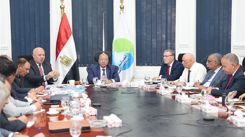 وفد الاتحاد الأوروبي يتفقد محطة معالجة الصرف الصحي بزغلول البحري في كفر الشيخ
