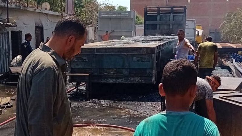حاول تفادي توكتوك وملاكي، اختلال عجلة قيادة تريلا وراء مصرع قائدها بالبدرشين
