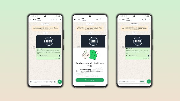 واتساب يختبر ميزة جديدة لتحويل الصوت إلى نصوص مكتوبة وإرسالها دون إنترنت