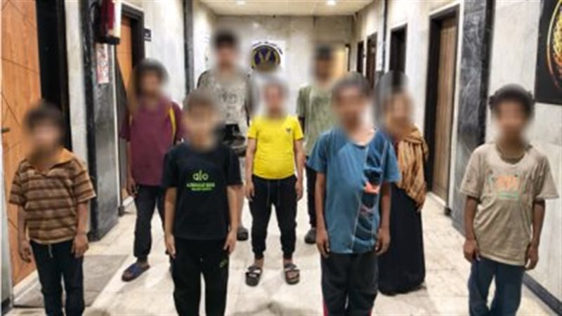 سقوط 8 متهمين باستغلال 10 أحداث في التسول وبيع السلع بالقاهرة