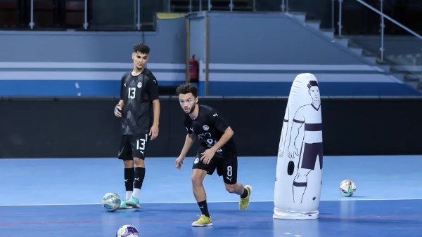 منتخب مصر لكرة الصالات يختتم تدريباته استعدادًا للسفر إلى الجزائر