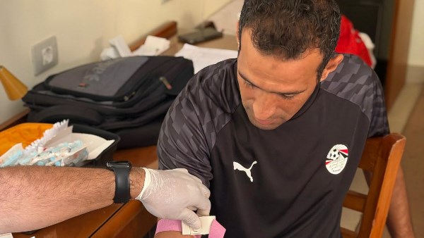كشف طبي للاعبي منتخب الكرة الشاطئية.. وعبد الرازق يقود المران التكتيكي