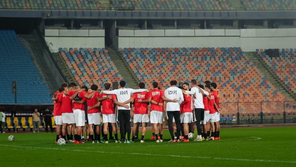 منتخب مصر يختتم تدريباته استعداداً لمواجهة أنجولا في تصفيات كأس أمم أفريقيا