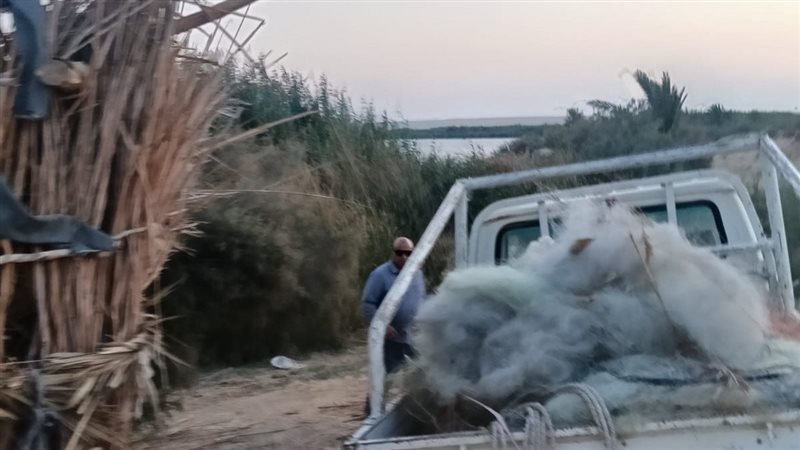 حملة من المحميات على وادي الريان بالفيوم تحرر 80 مخالفة وتزيل 3 تعديات