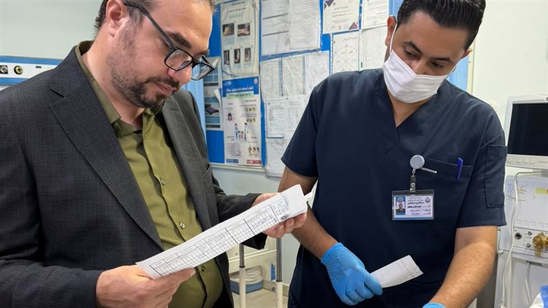 وكيل الصحة بالفيوم يحيل عددا من العاملين بمستشفي الصدر للتحقيق