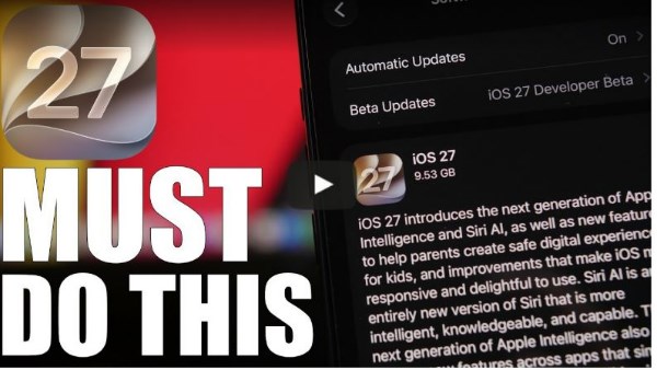 خطوات مهمة قبل تحديث آيفون إلى iOS 27