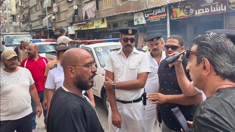 رفع 120 حالة إشغال وتحرير 35 محضرا خلال حملة مكبرة بدمياط