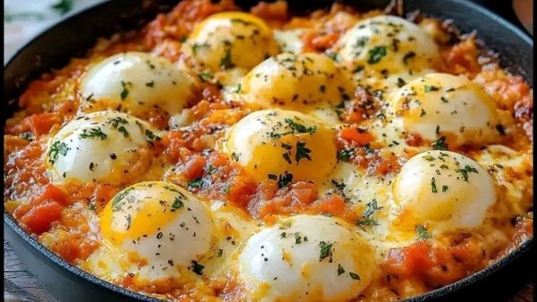 طريقة عمل طاسة بيض مسلوق