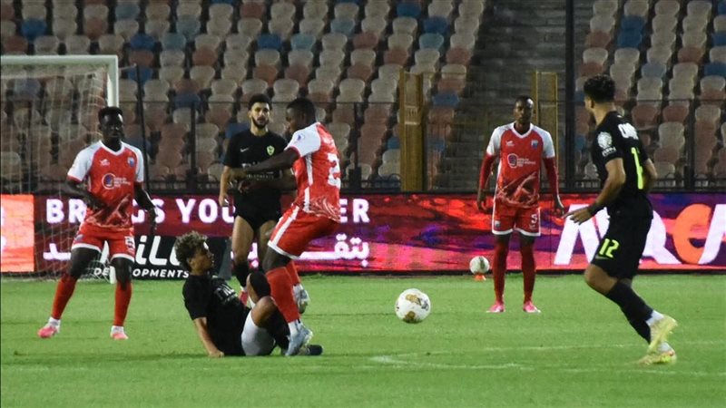 دوري أبطال إفريقيا، الزمالك يتقدم على بطل جيبوتي بثنائية نظيفة في الشوط الأول (صور)