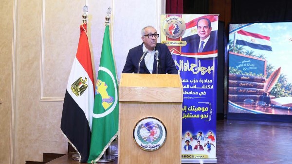 حماة الوطن بالمنيا يطلق مهرجان حماة الإبداع للفنون التشكيلية