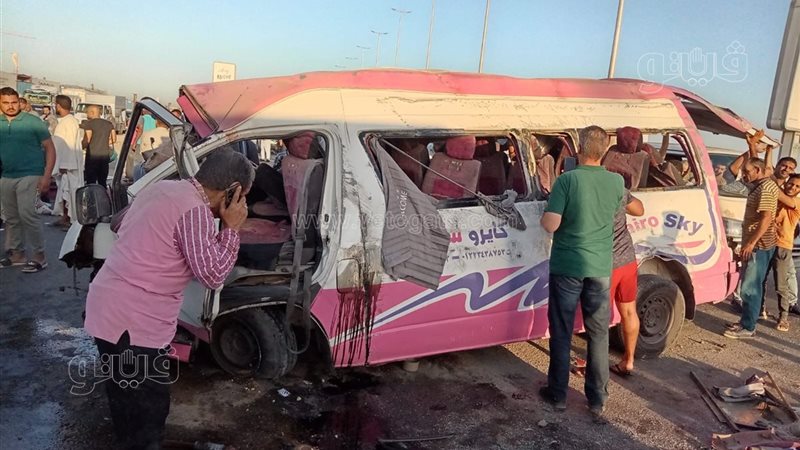 ننشر أسماء مصابي انقلاب أتوبيس مدرسة القاهرة الجديدة
