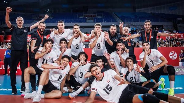 مصر على رأس المجموعة الثانية في كأس الأمم الأفريقية للكرة الطائرة رجال