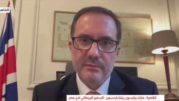 سفير بريطانيا بالقاهرة: مصر شريك أساسي في الحفاظ على فرص حل الدولتين