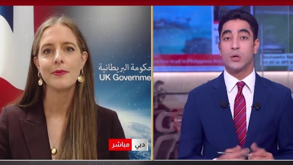 المتحدثة باسم الحكومة البريطانية: حل الدولتين هو السبيل الوحيد لإحلال السلام في المنطقة