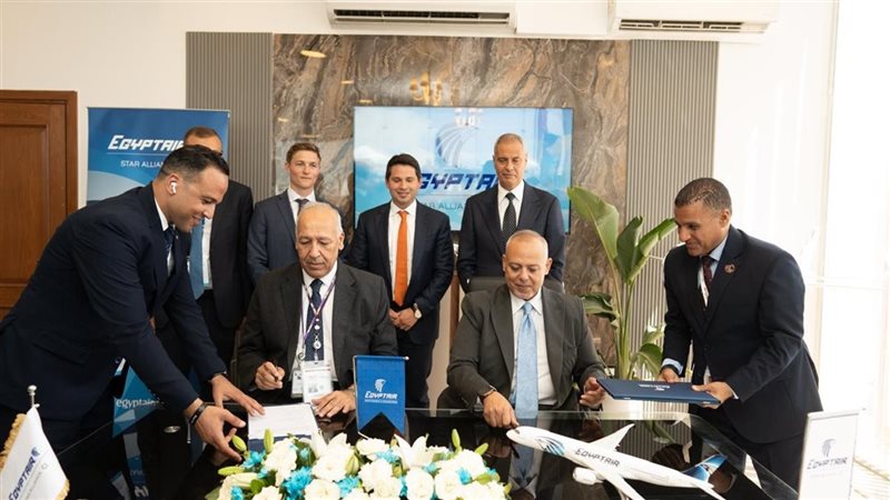 مصر للطيران للصيانة و”FTAI Aviation” توقعان شراكة استراتيجية خلال معرض العلمين