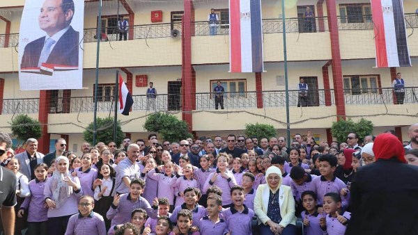 في ثالث جولات الحزب بالشرقية.. «مستقبل وطن» يتفقد مدرسة الناصرية الابتدائية بالزقازيق بعد رفع كفاءتها وتجهيزها