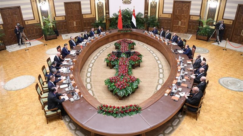 مصر والصين تؤكدان أهمية دعم حق الدول النامية بالمشاركة في صنع القرار الاقتصادي والسياسي الدولي
