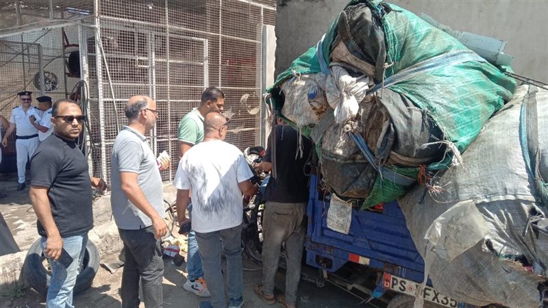 تحرير 22 محضرا لمخالفات بيئية ضد “نباشين” في الإسماعيلية