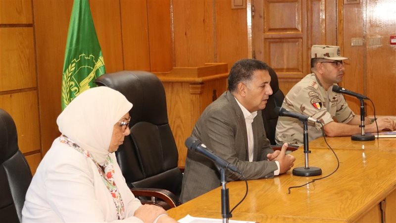محافظ القليوبية يترأس الاجتماع التنسيقي للاستعداد لتنفيذ «مشروع صقر 172»