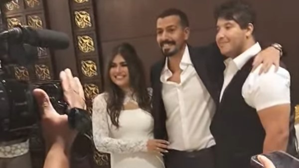 ديانا هشام تحتفل بعقد قرانها بحضور الأهل والأصدقاء