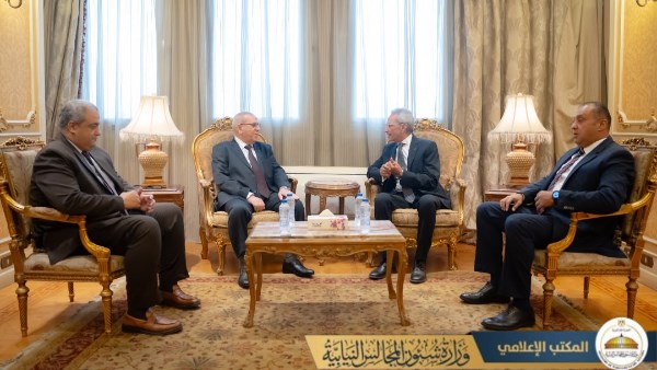 وزير الشئون النيابية يبحث مع رئيس مجلس القضاء الأعلى تطوير آليات العمل القانوني والتشريعي