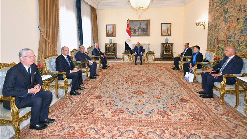 السيسي لوزير خارجية إيطاليا: حماية أمن مصر المائي والغذائي حق مشروع.. النيل شريان الحياة الرئيسي وقضية أمن قومي.. نرفض الإجراءات الأحادية ونتمسك بقواعد القانون الدولي