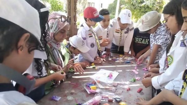 بـ البلح والجوافة المتحف القبطي يحتفل بعيد النيروز
