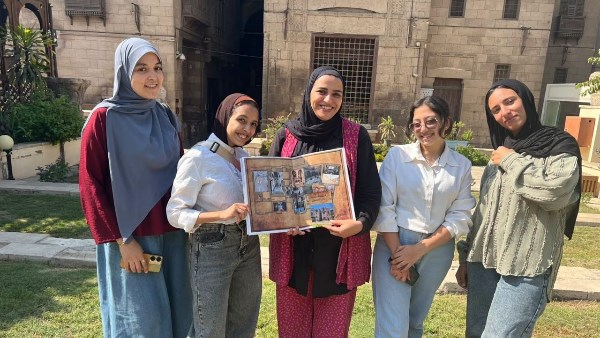 طلاب كليات الآثار والسياحة ينفذون ورشة علمية في متحف جاير أندرسون