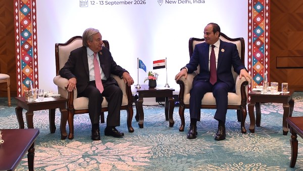 الرئيس السيسي يجدد تقدير مصر لجهود «جوتيريش» ويؤكد دعم إصلاح الأمم المتحدة