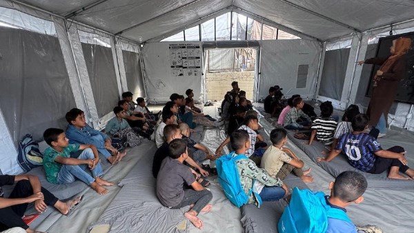 بعد انقطاع 3 سنوات بسبب العدوان الإسرائيلي.. بدء العام الدراسي في قطاع غزة