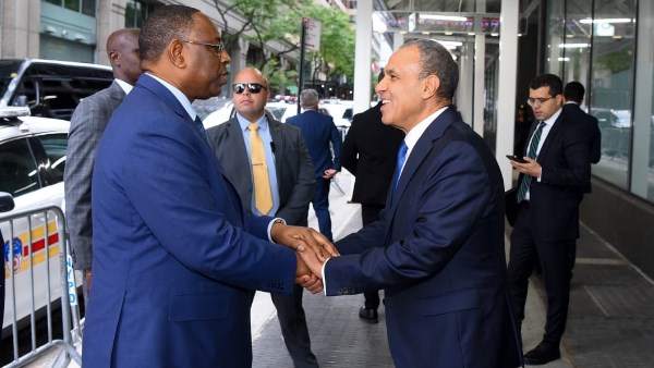 وزير الخارجية يلتقي مع المرشح السنغالي لمنصب سكرتير عام الأمم المتحدة