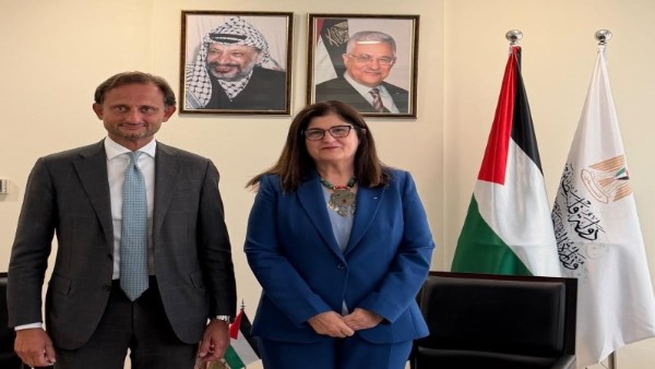 وزيرة خارجية فلسطين تطالب إيطاليا بالاعتراف بالدولة الفلسطينية