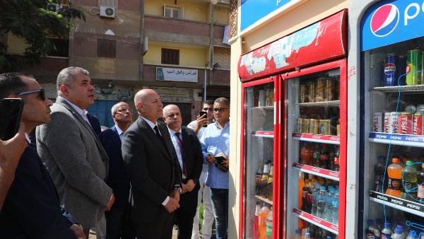 محافظ القاهرة يتابع بدء تنفيذ منظومة الأكشاك الموحدة في الزاوية الحمراء