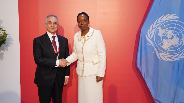 مسئولة أممية تبحث مع وزير العدل تعزيز التعاون في الأمن البحري ومحاربة الجريمة السيبرانية