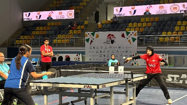 «القاهرة 2026».. الجامعة المصرية للتعلم الإلكتروني تتوج بذهبية تنس الطاولة للرجال ومصر الدولية تحصد ذهبية السيدات
