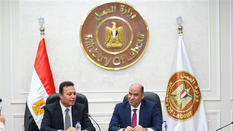 وزير العمل يلتقي رئيس رئيس التعبئة والإحصاء لتعزيز التعاون وتبادل البيانات ودعم ملفات العمل