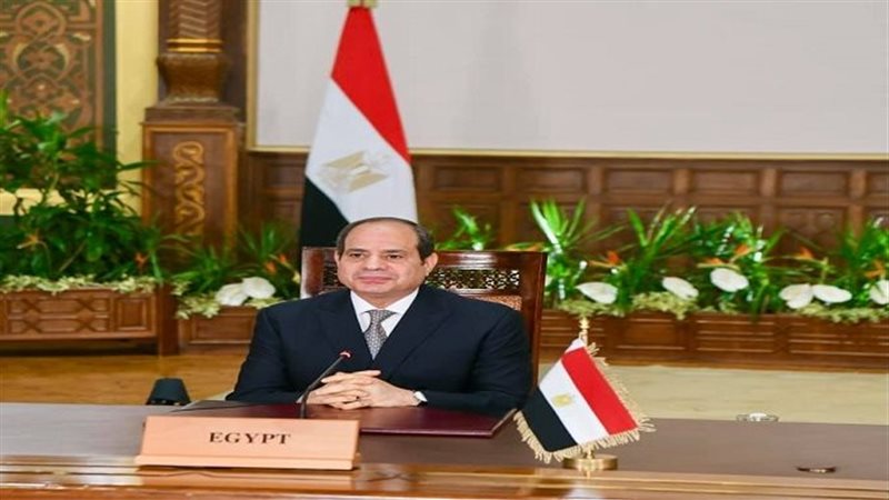 السيسي يشدد على موقف مصر الراسخ تجاه إقامة الدولة الفلسطينية وعاصمتها القدس الشرقية