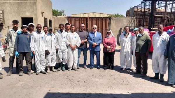 رقابة مشددة على مجمع محارق شبرامنت لمتابعة منظومة التخلص الآمن من النفايات الطبية الخطرة