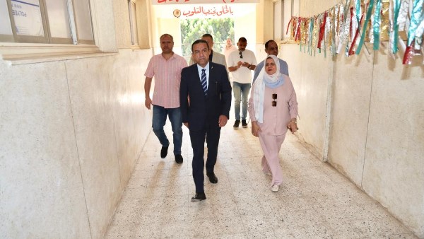محافظ المنوفية يفاجئ عدد من المدارس للوقوف على الحالة العامة ومهلة أسبوع لتلافي الملاحظات