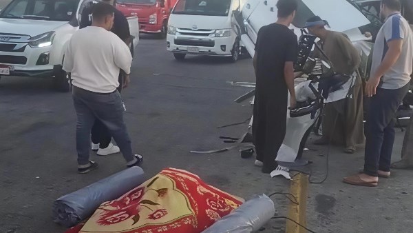 مصرع شخص في حادث تصادم بالمنوفية