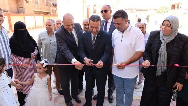 بالتزامن مع بدء الدراسة.. محافظ المنوفية يفتتح عددا من المدارس