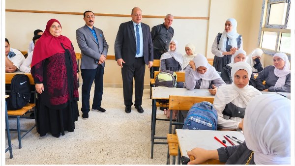 في ثاني أيام المدارس.. وكيل وزارة التعليم بالمنوفية يتابع انتظام الطلاب