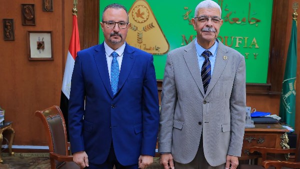 تكليف جديد بجامعة المنوفية.. حسام النعماني منسقًا لوحدة العلاقات الدولية