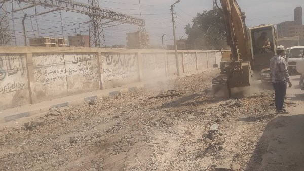 شريان جديد.. انطلاق أعمال رصف طريق “منوف – برهيم”