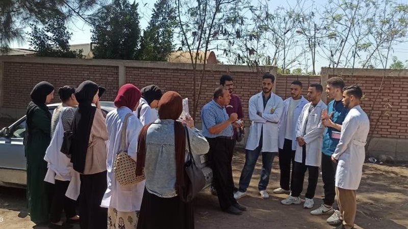 بيطري الشرقية يواصل التدريب العملي والميداني لأطباء الامتياز