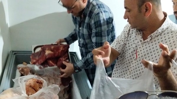 حملة اليوم الواحد.. تموين بني سويف يضبط 245 كجم لحوم وكبدة غير صالحة
