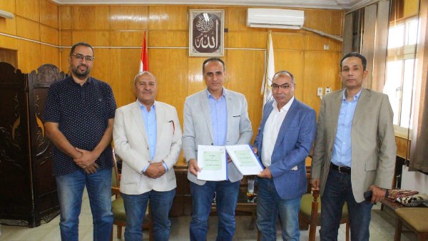 صحة بني سويف تبحث تطوير التعليم الفني الصحي وتوقع بروتوكول تعاون مع مدرسة أجياد للتمريض بببا