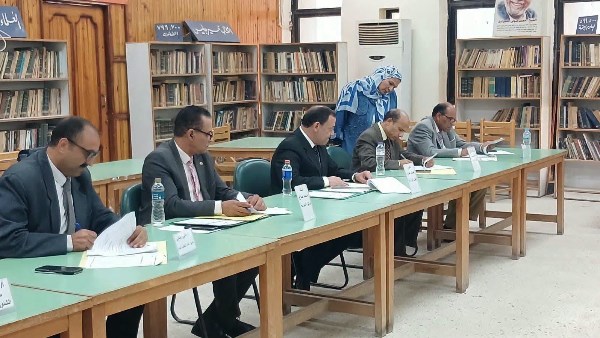 تربية بني سويف تشارك في لجنة اختيار القيادات التعليمية بالمحافظة