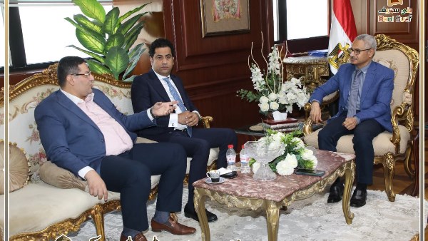 محافظ بني سويف يلتقي النواب لمناقشة الموقف التنفيذي لمشروعات مياه الشرب والصرف الصحي